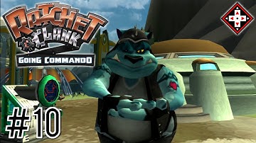 Ratchet & Clank: Going Commando Gameplay (Part 10) - My First Hoverbike Race! | Planet Barlow