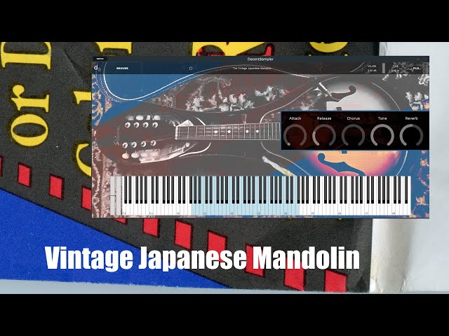 The Vintage Japanese Mandolin (Plus a Free Decent Sampler VST