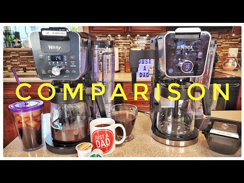 COMPARISON Ninja CFP301 VS CFP201 DualBrew PRO Coffee Maker 2 Dual