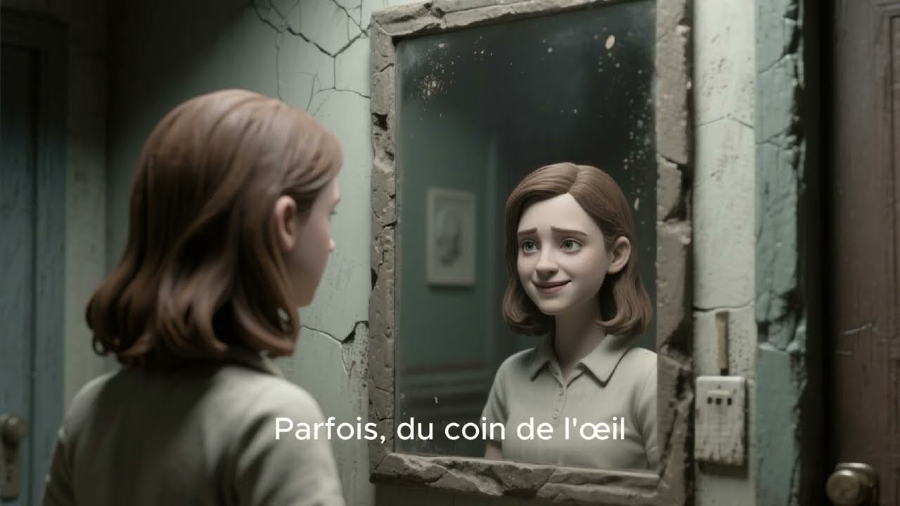 "Elle a Regardé Dans le Miroir… Et Quelqu’un Lui a Répondu"