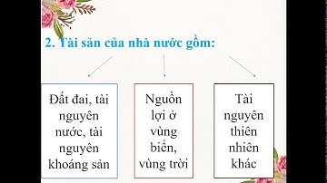 Chủ đề: Quyền sở hữu tài sản  và nghĩa vụ tôn trọng tài sản của người khác,  NN và lợi ích công cộng
