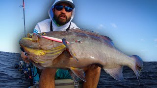 GROUPER on a KAYAK | Catch and Cook