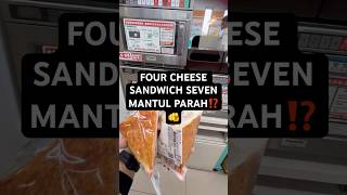 Bukan tripel cheese lagi tapi FOUR CHEESE 7-ELEVEN ENAKKKKK‼️ parah #taiwan  #kuliner  #trending