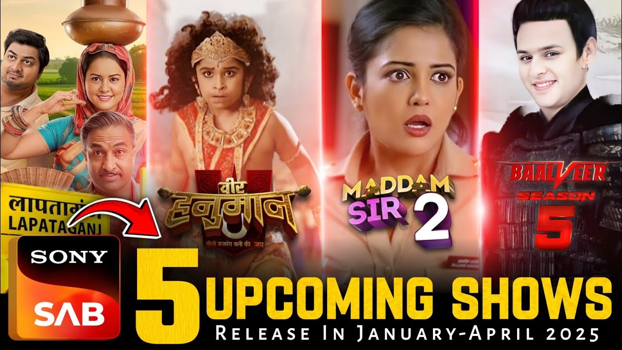 SONY SAB : TOP 5 Upcoming Shows | Launch In 2025 | New Fantasy Show | Perfect Process Mixing