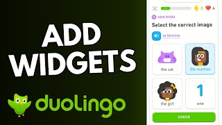 Duolingo 2025에 위젯을 추가하는 방법은? screenshot 1