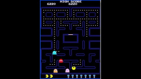 Pac Man 9th Key Pattern with 6 Booeys #2