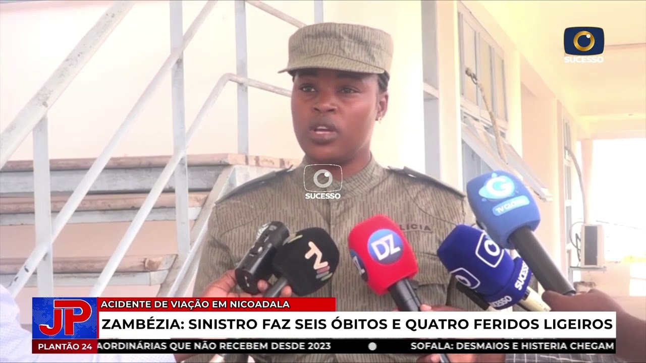 𝐀𝐂𝐈𝐃𝐄𝐍𝐓𝐄 𝐃𝐄 𝐕𝐈𝐀𝐂ÇÃ𝐎 𝐍𝐀 𝐙𝐀𝐌𝐁É𝐙𝐈𝐀 𝐑𝐄𝐒𝐔𝐋𝐓𝐀 𝐄𝐌 𝐐𝐔𝐀𝐓𝐑𝐎 Ó𝐁𝐈𝐓𝐎𝐒