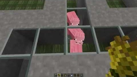 Minecraft Pig Spawner/Trap (Basic and simple)