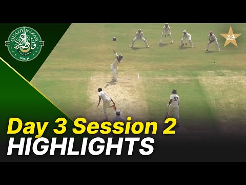 Session 2 Highlights | Karachi Region Blues vs FATA Region | Day 3 | QeAT 2025-26 | PCB | M2P1S