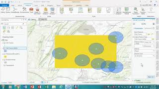 Week3 Mini lecture 1 Buffers and Thiessen polygons ArcPROTASKS
