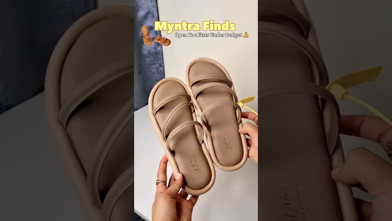 MYNTRA FINDS SUPER COMFORTABLE FLATS ₹500/- 