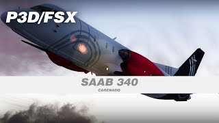 Saab 340 Aircraft Add-on for FSX & P3D
