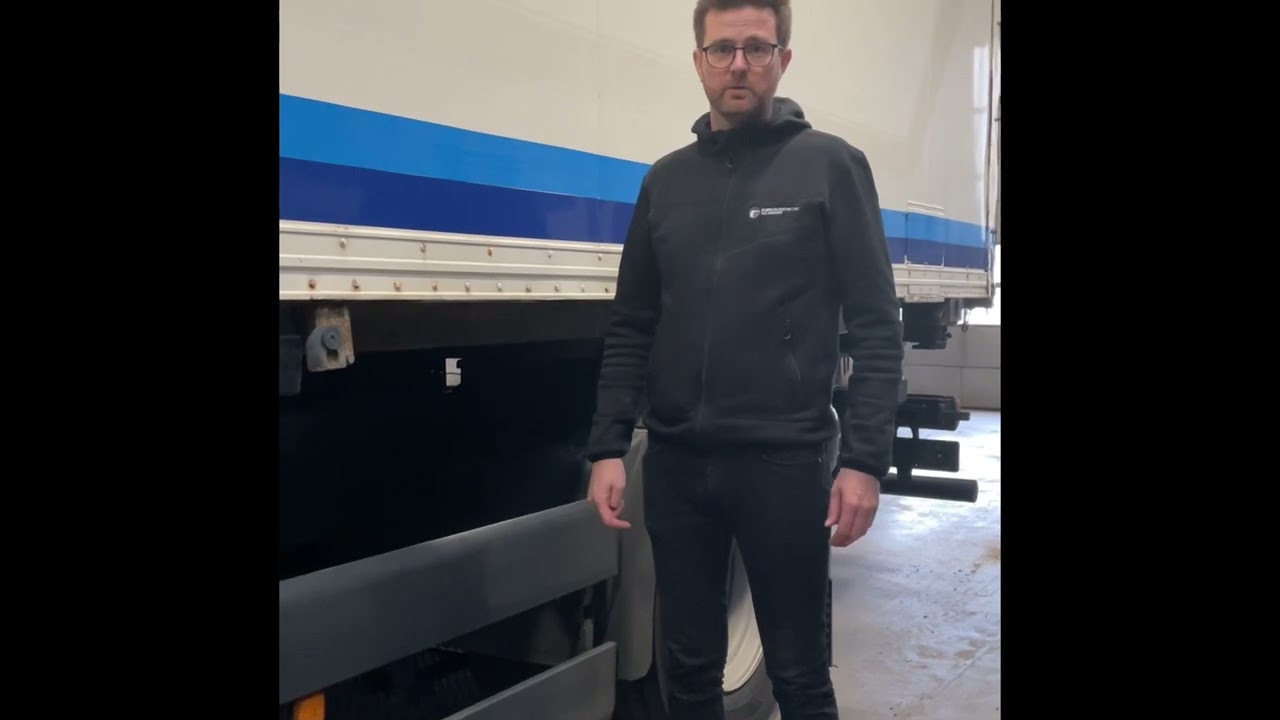 Teknik til lastbil køreprøve