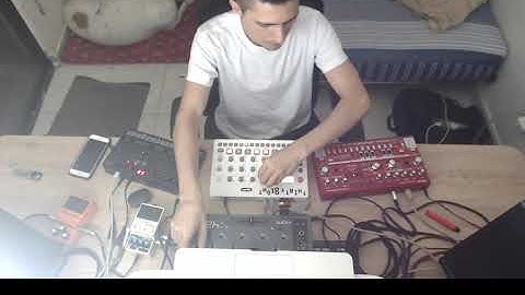 Live Jam UNO Synth // Elektron Model:Samples // Behringer TD3