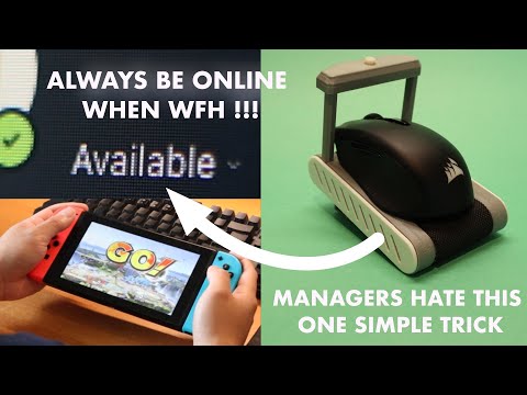 Mouse Treadmill - Always be online - Managers hate this one simple trick