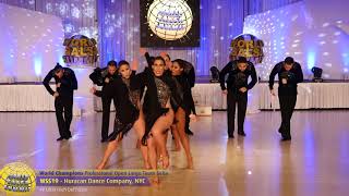 WSS19 - Huracan Dance Company Pro Open Large Team Salsa World Champions