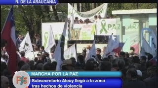 MARCHA POR LA PAZ EN LA ARAUCANÍA