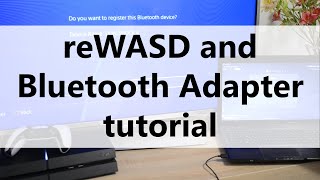 Use reWASD and Bluetooth Adapter to play PlayStation 4 games with Mouse and Keyboard