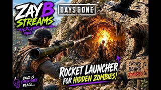 💀 The Hidden Zombie Cave Changed Everything! 😱 | Days Gone #zombie #survival #shorts