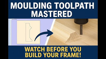 Master the Moulding Toolpath in vCarve Pro | CNC Picture Frame Prep