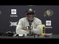 Colorado Football postgame press conference