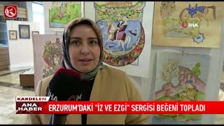 Kardelen TV | ERZURUM’DAKİ “İZ VE EZGİ” BEĞENİ TOPLADI