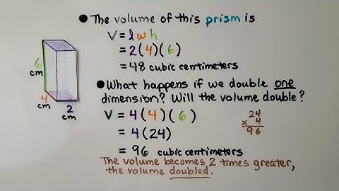 6th Grade Math 15.2c, Solving Volume Problems, Rectangular Prisms
