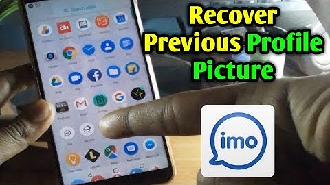 IMO Tricks | How to Recover IMO Previous Profile Picture | Trending Tech Zone