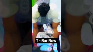 T-Bar Row 💪🔥 | Build Thick Back | Back workout #gymmotivation #musclebuliding #backworkout