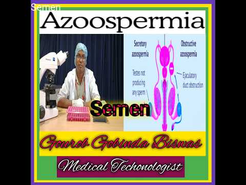 Azoospermia Test In Bangla. SEMEN . Azoospermia.