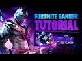 Season x fortnite banner tutorial  free psd  tutorial by edwarddzn