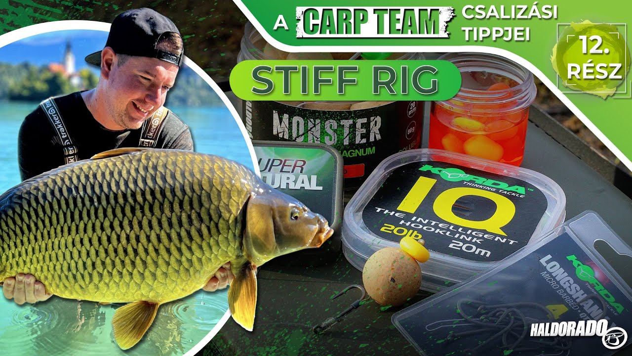 A Haldorádó Carp Team csalizási tippjei – 12. rész - Stiff rig