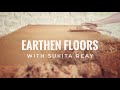 Earth Floor Sealed with Oil - a Natural Alternative