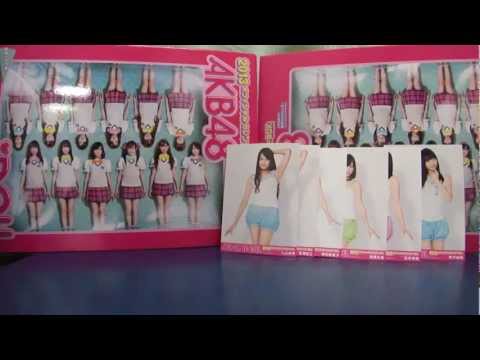 AKB48 2013オフィシャルカレンダーBOX　生写真 開封動画　※説明欄必読