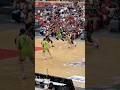 富永選手とオカフォー選手の連携プレー Shorts バスケ レバンガ北海道 富永啓生 オカフォー 大阪エヴェッサ