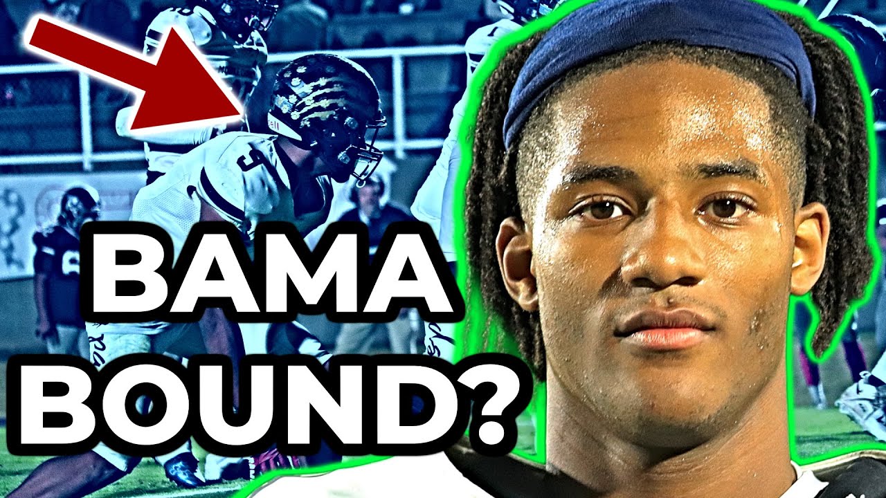 'Alabama is the BEST of the BEST' 4Star LB Sterling Dixon talks