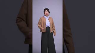 【Lselection】J.PRESS　スウェードダンボール ノーカラージャケット【360度動画】