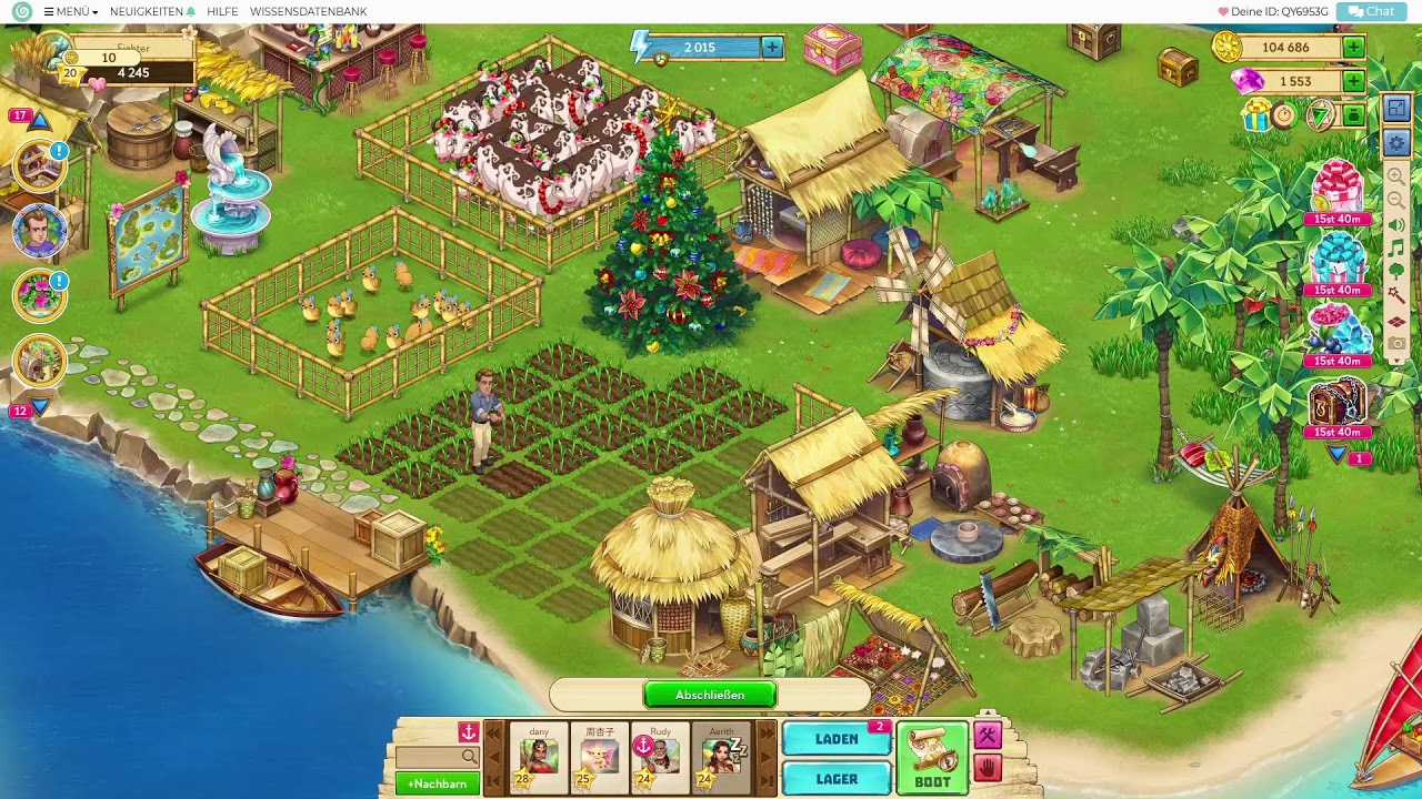 🌴 Entdecke Taonga live! Inselabenteuer, Farmleben & spannende Quests im Browsergame.