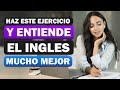 🔵PRACTICA DE LISTENING EN INGLÉS ✅ ENTIENDE EL INGLÉS HABLADO MUCHO MEJOR CON ESTE EJERCICIO 🎧🧠