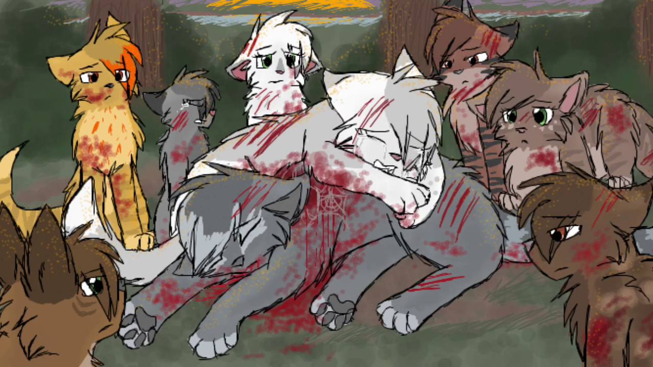 Смерть ягоды коты воители картинка