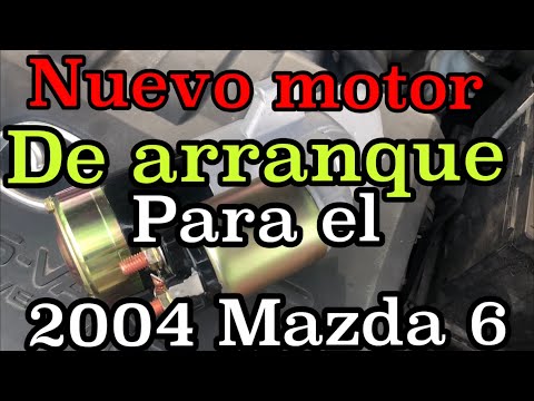 Video: ¿Cuánto cuesta un motor de arranque para un Mazda 6?