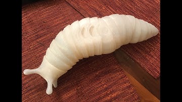 Mega Slug!! 3d Printed Articulating Slug @ 400%