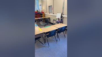 Classroom Desk Organization