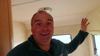 caravan repairs damp damage part 1 of 2