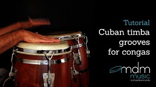 Cuban timba grooves for congas