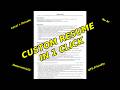 I Built an App That Generates Custom Resumes in 1 Click ~ Career Ledger | Resume Builder/Generator