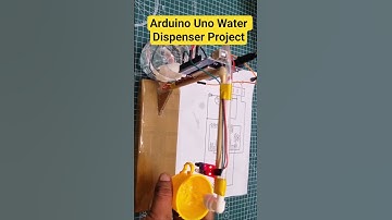 Arduino Uno IR Sensor Based Automated Tap Water Dispenser #arduinoproject