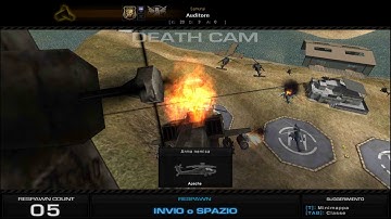 WarRock - Auditore cheater scipter superspeed on Apache