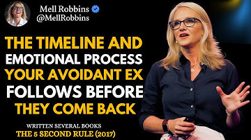 The Timeline and Emotional Process Your Avoidant Ex Follows Before They Come Back | Mel Robbins