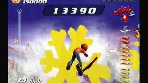 SSX Tricky - Eddie in Elysium Alps (Showoff)